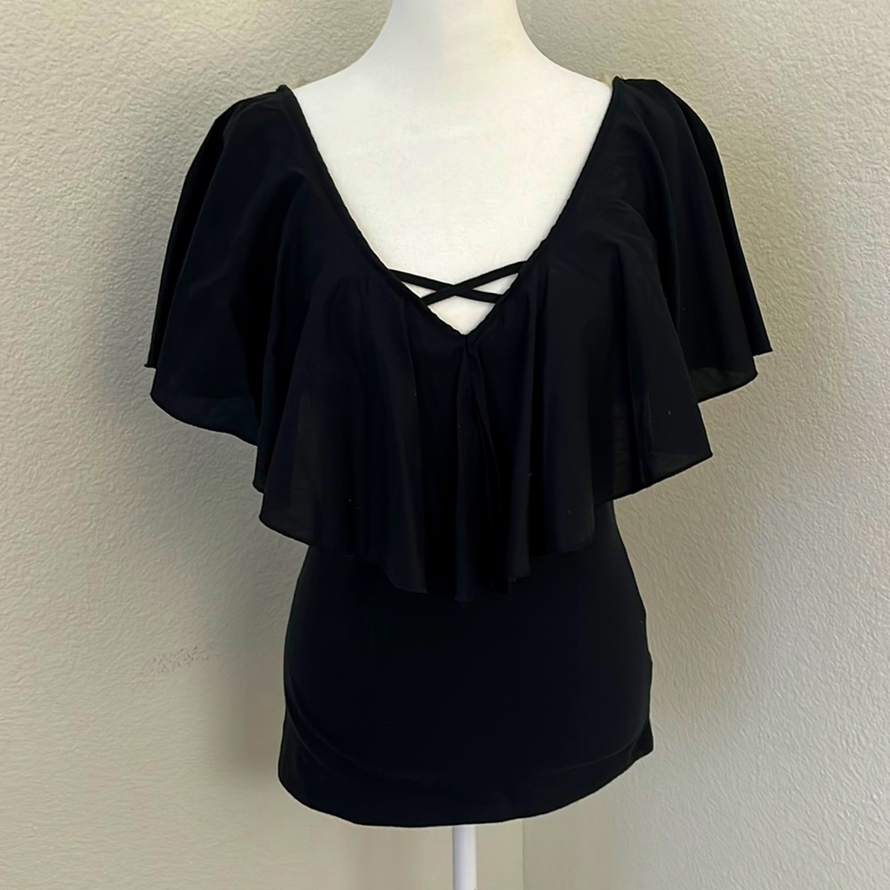 Off-the-shoulder blouse